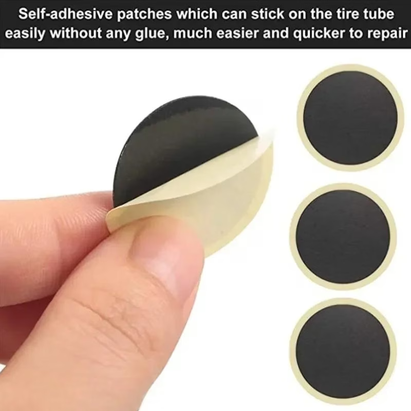 Adhesive-Free Bike Tire Repair Patches - Image 2