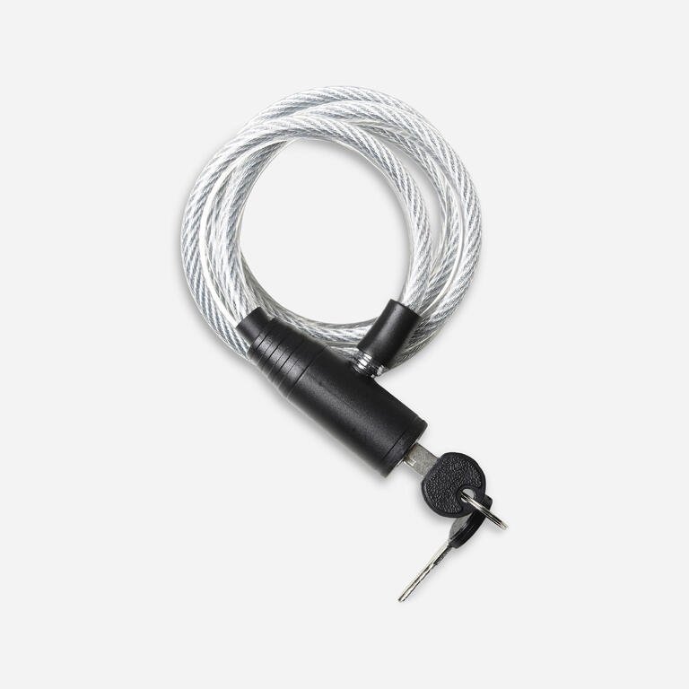 Accessories Lock with Key 100 Grey