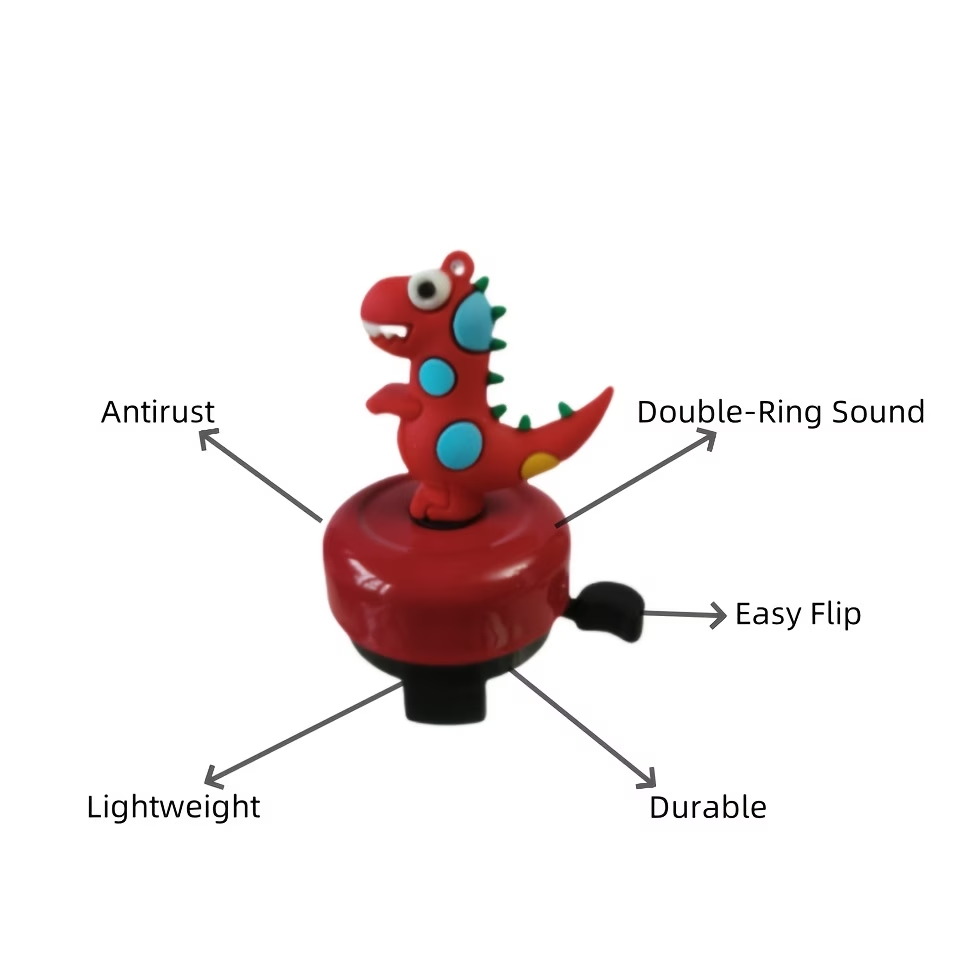 Dinosaur Bicycle Bell - Image 2