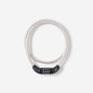 BIKE ACCESSORIES ANTI THEFT SPIRAL LOCK CODE 120